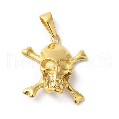 PVD Vacuum Plating 304 Stainless Steel Pendants STAS-B069-38G-1