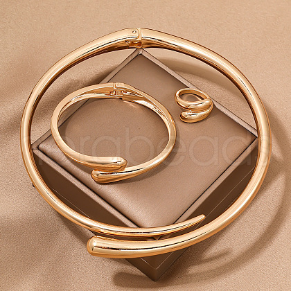 Teardrop Alloy Jewelry Sets FS-WG5281A-01-1