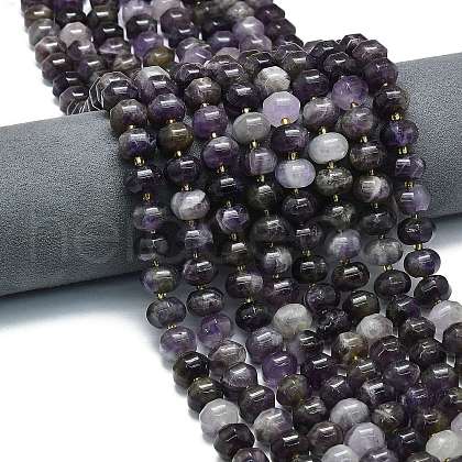 Natural Amethyst Beads Strands G-P573-B04-01-1