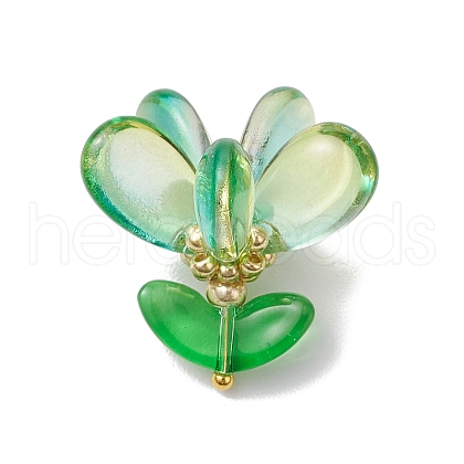 Glass Pendants PALLOY-MZ00657-03-1