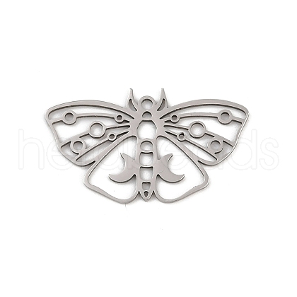 304 Stainless Steel Pendants STAS-U052-03B-P-1