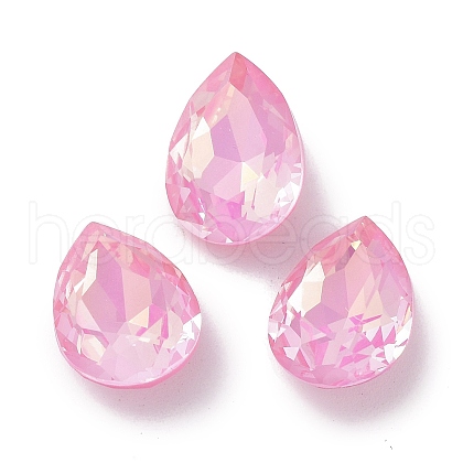 Glass Rhinestone Cabochons RGLA-G020-06A-123AM-1