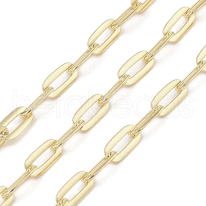 Rack Plating Brass Cable Chains CHC-A010-07G-1