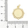 Brass Enamel Pendants KK-G522-38G-02-3