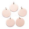 Ion Plating(IP) 304 Stainless Steel Pendants STAS-I311-32G-RG-2