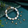   120Pcs 3 Styles Brass Beads KK-PH0006-87-5
