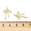 Rack Plating Brass Clear Cubic Zirconia Pendants X-KK-M293-16G-01-2