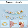 SOFPLATE 240Pcs 6 Styles Alloy Bead Frames FIND-SP0002-53-6