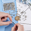 Unicraftale 200Pcs Rack Plating Brass Cord Ends KK-UN0003-19-5