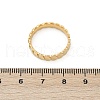 Flat Round 304 Stainless Steel Finger Rings RJEW-V001-01G-5