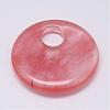 Natural Gemstone Pendants G-G647-44-2