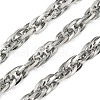 304 Stainless Steel Rope Chains CHS-H025-16P-01-1