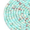 Dyed Synthetic Imperial Jasper Beads Strands G-P575-B09-4x2mm-01-3
