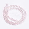 Electroplate Glass Beads Strands EGLA-F120-AB-A03-2