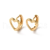 Rack Plating Brass Hollow Heart Hoop Earrings for Women KK-O142-05G-1