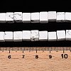 Natural Howlite Beads Strands G-T139-6x6-02A-5