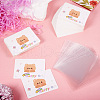 100Pcs Foldable Paper Hanging Header CDIS-TA0001-25-6