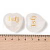 Natural Quartz Crystal Heart Engraving MBTI Figurines Statues for Home Office Desk Decorations X1-G-K353-05G-3