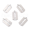 Non-Tarnish 201 Stainless Steel Pendants X-STAS-K003-09P-1