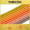 10 Strands 5 Colors Flat Round Handmade Polymer Clay Beads CLAY-SZ0002-02A-2