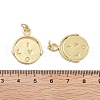 Brass Pendants KK-Q006-13G-3