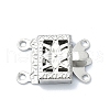 304 Stainless Steel Box Clasp STAS-Q318-04P-1