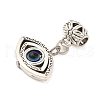 Tibetan Style Alloy Resin Pendants FIND-Z063-01AS-2