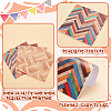 AHADERMAKER 12Pcs 2 Colors Self Adhesive PVC Wall Stickers DIY-GA0007-05A-4