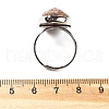 Natural Aqua Terra Jasper Finger Rings RJEW-A068-04P-5