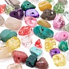 60G 4 Style Natural & Synthetic Mixed Gemstone Chip Beads G-FS0001-45-3