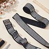 BENECREAT 3M Polyester Elastic Wide Band DIY-BC0013-62B-5