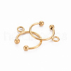 Ion Plating(IP) 304 Stainless Steel Ear Cuff Findings STAS-S116-308G-2