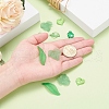 60Pcs 6 Style Transparent & Frosted & Opaque Acrylic Pendants FACR-YW0001-01-8