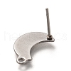 304 Stainless Steel Stud Earring Findings STAS-I176-10P-3
