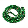 Baking Painted Glass Beads Strands DGLA-N010-6mm-04-2