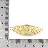 Brass Pave Cubic Zirconia Religion Connector Charms KK-Q066-16A-G-3