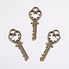 Alloy Key Pendants EA10901Y-AB-1