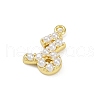Brass Charms KK-M322-54G-10-2