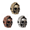 3Pcs 3 Colors Brass Beads FIND-FG0003-71-1