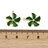 304 Stainless Steel Glass Pendants STAS-L290-25G-3
