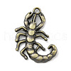 Tibetan Style Alloy Pendants PALLOY-M218-04AB-1