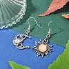 Alloy Resin Dangle Earrings EJEW-JE06370-03-1