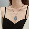 12Pcs 6 Style Tibetan Style Alloy Pendants FIND-SZ0002-37-7