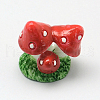 Autumn Theme Mushroom Resin Decoden Cabochons CRES-R183-06D-3