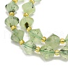 Natural Prehnite Beads Strands G-I376-B12-01-3
