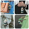 Elastic Neoprene Keychains KEYC-WH0045-004-6