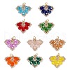 Handmade Glass Pendants PALLOY-MZ00750-1