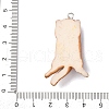 Opaque Resin Pendants CRES-D309-03P-C-5