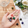 Natural & Synthetic Gemstone Round Beads G-NB0003-86C-3