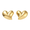 304 Stainless Steel Stud Earrings EJEW-Z032-02G-02-1